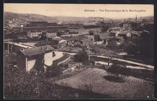 AK Givors, Vue panoramique de la Hte Freydière