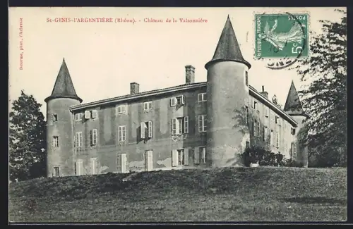 AK St-Genis-l`Argentière /Rhône, Château de la Valsonnière
