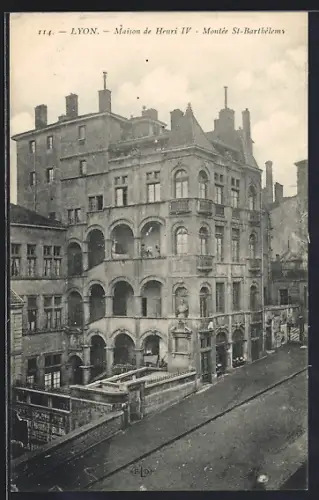 AK Lyon, Maison de Henri IV, Montée St-Barthélemy