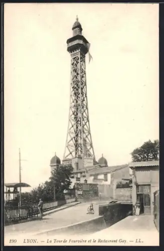 AK Lyon, La Tour de Fourvière et le Restaurant Gay