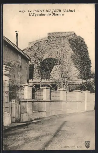AK Le Point-du-Jour /Rhône, L`Aqueduc des Massues
