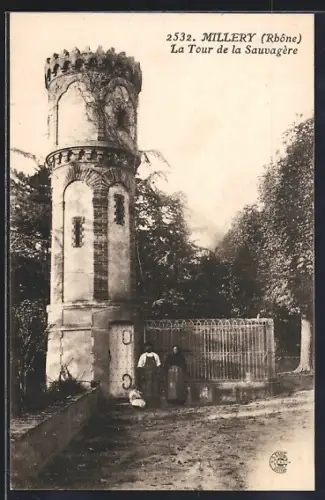 AK Millery /Rhône, La Tour de la Sauvagère