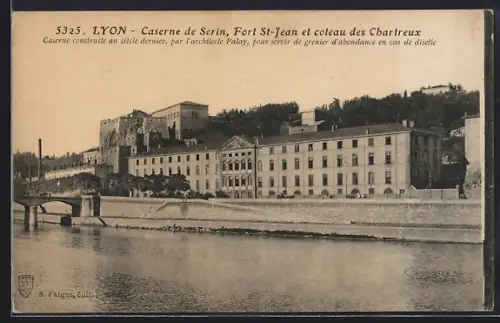 AK Lyon, Caserne de Serin, Fort St-Jean et coteau des Chartreux