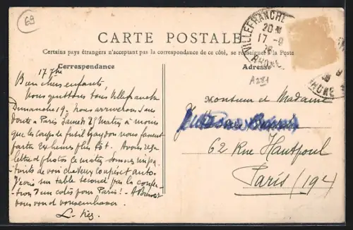 AK Villefranche /Rhône, Pont du Fram et du Chemin de Fer P.-L.-M