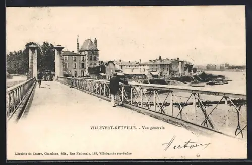 AK Villevert-Neuville, Vue générale