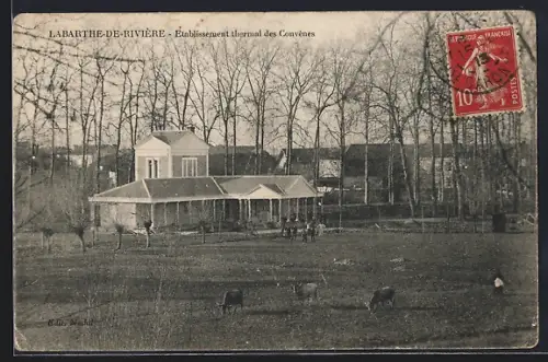AK Labarthe-de-Rivière, Établissement thermal des Convènes