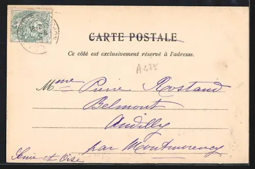 AK Luchon, Allées d`Etigny, prise de l`Etablissement Thermal