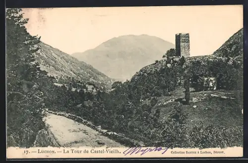 AK Luchon, La Tour de Castel-Vielh