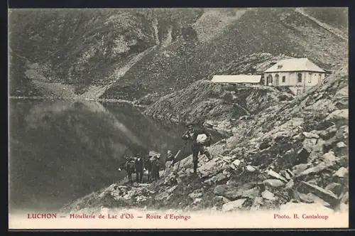 AK Luchon, Hôtellerie de Lac d`Oô, Route d`Espingo