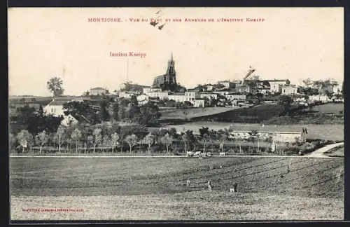 AK Montoire, Vue du parc et des annexes de l`Institut Kneipp