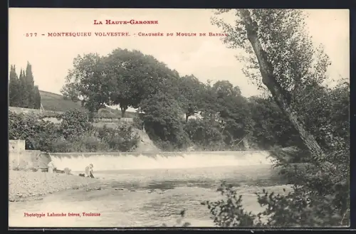 AK Montesquieu-Volvestre /Haute-Garonne, Chaussée du Moulin de Barran