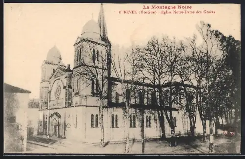 AK Revel /Hte-Gne, Église Notre-Dame des Grâces