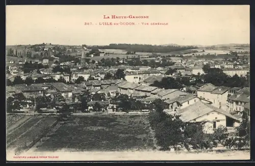 AK L`Isle-en-Dodon /Haute-Garonne, Vue générale