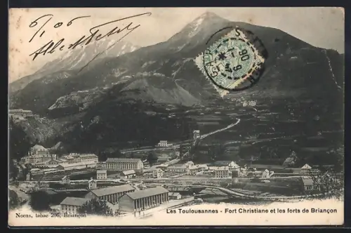 AK Briancon, Les Toulousannes, Fort Christiane et les forts de Briancon