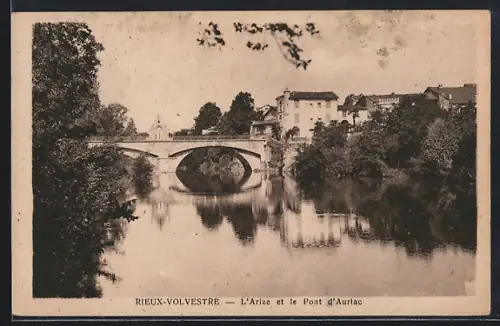 AK Rieux-Volvestre, L`Arize et le Pont d`Aurlac