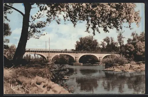 AK Auterive /H.-Gne, Le Pont sur l`Ariège