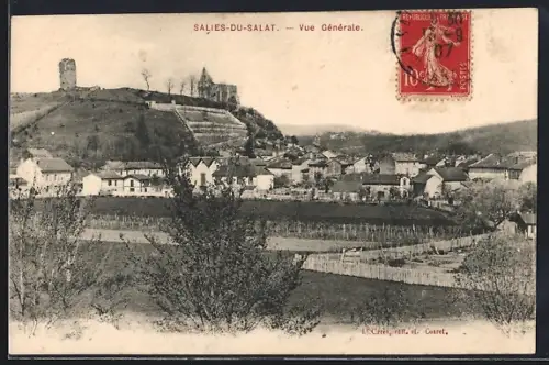 AK Salies-du-Salat, Vue Générale