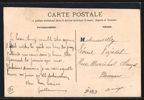 AK Salies-du-Salat, Vue Générale