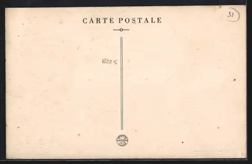 AK Castelnau-d`Estrétefonds, Cour du Château