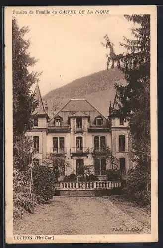 AK Luchon /Hte-Gar., Pension de Famille du Castel de la Pique