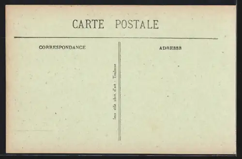 AK Toulouse, Vue générale sur le Bazacle