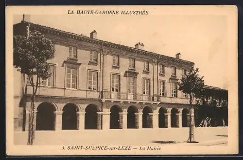AK Saint-Sulpice-sur-Lèze, La Mairie