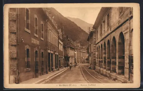 AK St-Béat /H.-G., Avenue Gallieni