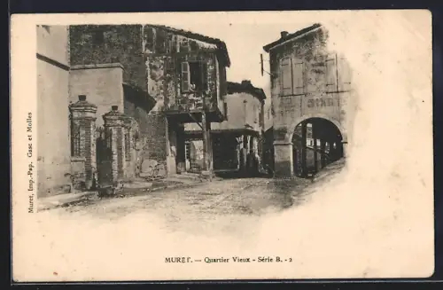 AK Muret, Quartier Vieux, Série B, 2