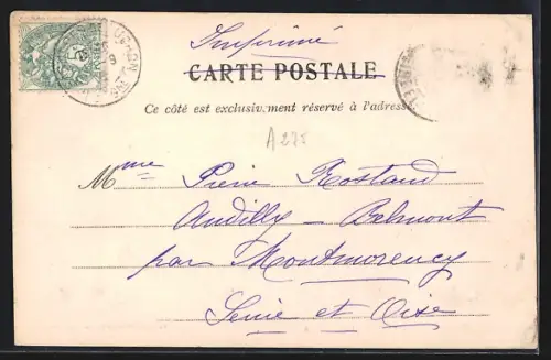 AK Luchon, Avenue Carnot et Allées d`Etigny