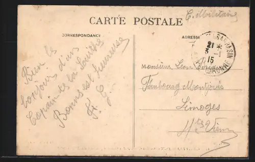 AK Castelsarrasin, Ancien Clocher des Carmes, Ruines du XIIIe siècle