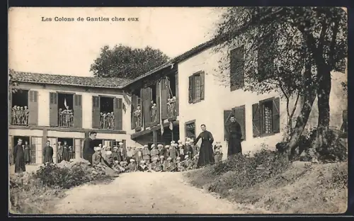 AK Ganties, Les Colons de Ganties chez eux