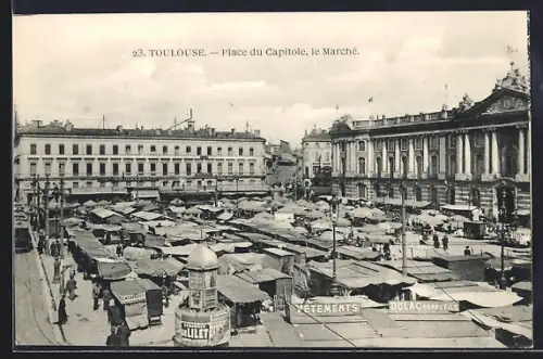 AK Toulouse, Place du Capitole, le Marché