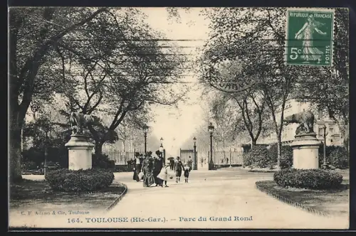 AK Toulouse /Hte-Gar., Parc du Grand Rond