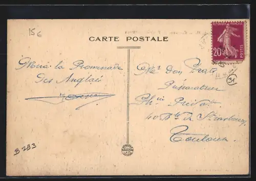 AK Montastruc /Haute-Garonne, Faubourg Gleyses avec rue animée et passants