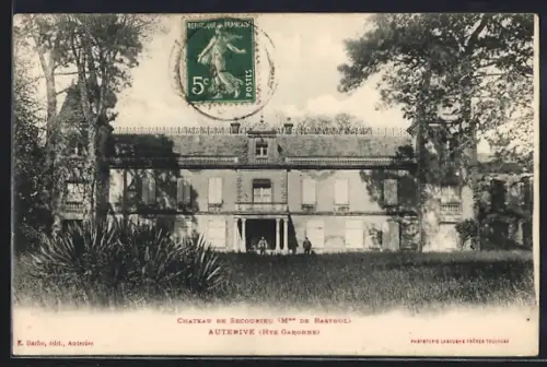 AK Auterive /Hte-Garonne, Château de Sécourieu