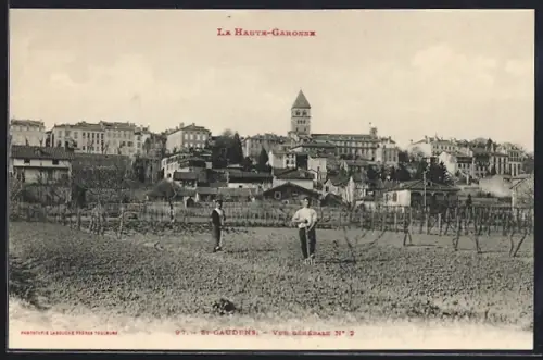 AK Saint-Gaudens /Haute-Garonne, Vue générale