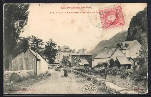 AK Fos /Le Sérail, Avenue de la Cascade