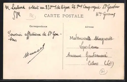 AK Valentine, Quartier du Pont avec habitants devant un bâtiment