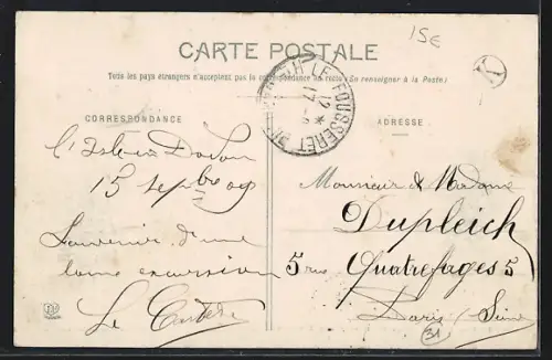 AK L`Isle-en-Dodon /Haute-Garonne, Vue du marché aux bestiaux