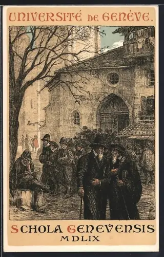 Künstler-AK Genève, Université de Genève