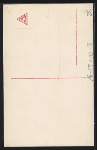 Foto-AK Sanke Nr. 420: Flieger Leutnant Frankl