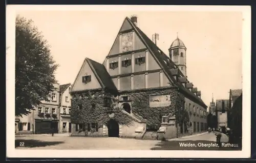 AK Weiden /Oberpfalz, Rathaus