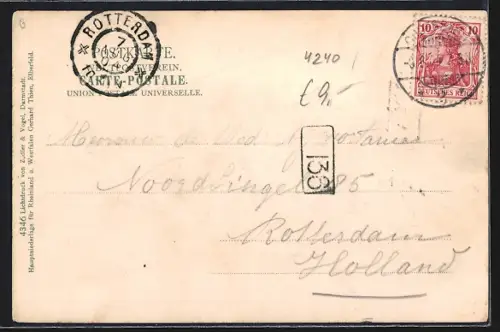 AK Emmerich, Rheinpromenade