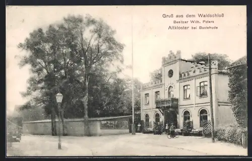 AK Altkloster bei Buxtehude, Gasthaus Waldschloss von Wlhelm Peters