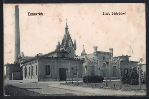 AK Emmerich, Städt. Schlachthof
