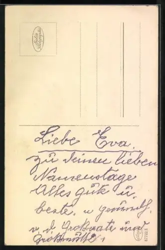 AK Pferd mit Geschirr im Freien, Portrait