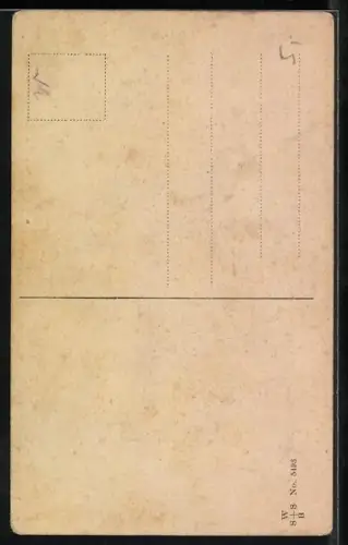 AK Der Stolz der Familie, Schwein