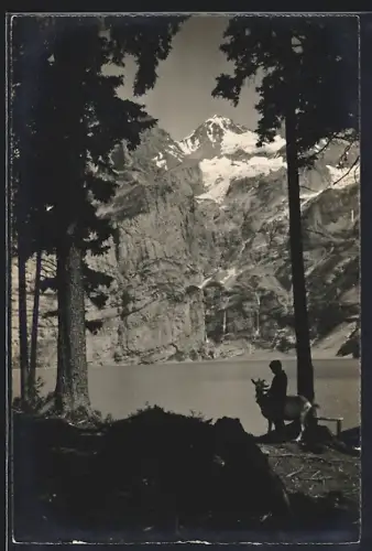 AK Blümlisalp, Kandersteg, Oschinensee