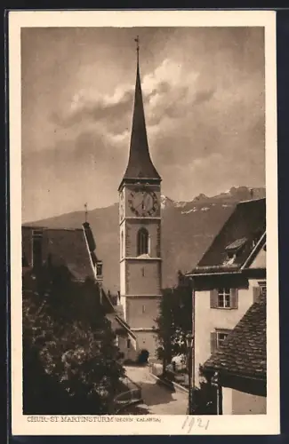 AK Chur, St. Martinsturm gegen Calanda
