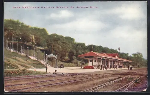 AK St. Joseph, MI, Pere Marquette Railway Station